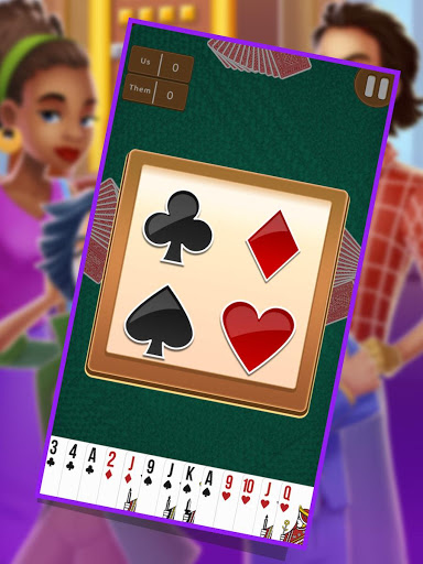 Tarneeb Popular Offline Free Card Games mod screenshots 4