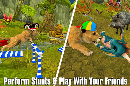 The Lion Simulator Animal Family Game mod screenshots 5