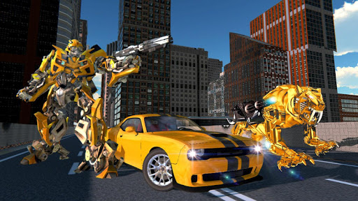 Tiger Robot Transforming Games Car Robot Games mod screenshots 4