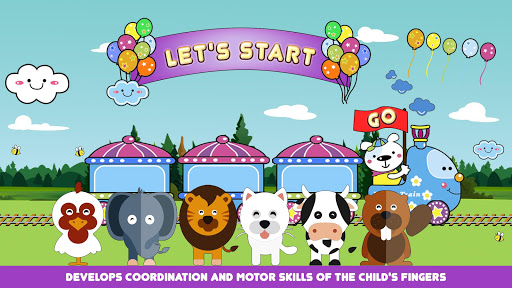 Train – educational game for children kids amp baby mod screenshots 1