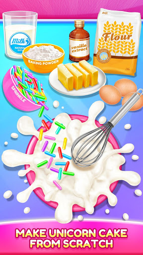 Unicorn Food – Cake Bakery mod screenshots 2