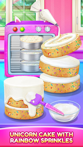 Unicorn Food – Cake Bakery mod screenshots 4