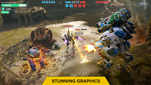 War Robots. 6v6 Tactical Multiplayer Battles mod screenshots 2