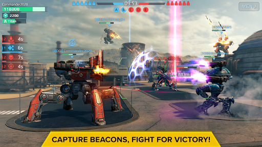 War Robots. 6v6 Tactical Multiplayer Battles mod screenshots 3