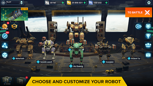 War Robots. 6v6 Tactical Multiplayer Battles mod screenshots 5