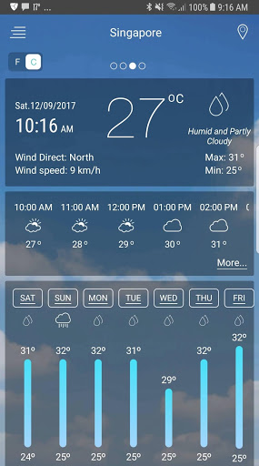 Weather app mod screenshots 1