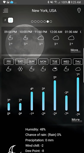 Weather app mod screenshots 2