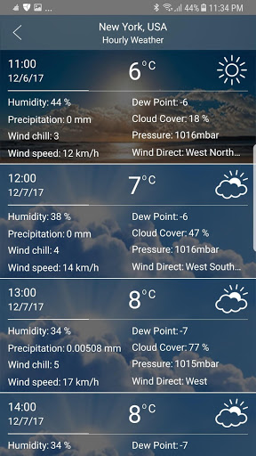 Weather app mod screenshots 3