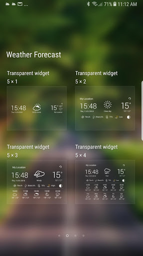 Weather app mod screenshots 4