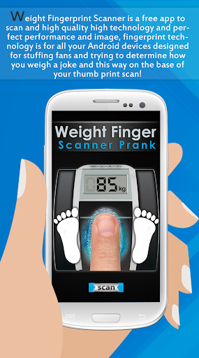 Weight Finger Scanner Prank mod screenshots 1