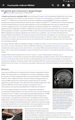 WikiMed – Wikipdia mdicale hors-ligne mod screenshots 5