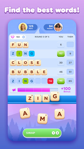 Wordzee – Play word games with friends mod screenshots 1