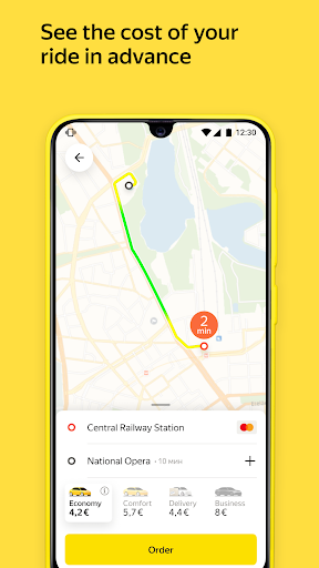 Yandex Go taxi and delivery mod screenshots 1