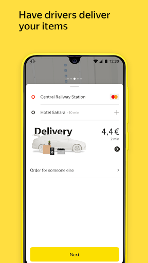 Yandex Go taxi and delivery mod screenshots 3