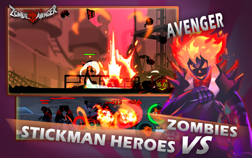 Zombie Avengers-DreamskyStickman War Z mod screenshots 3