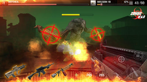 Zombie Defense Shooting FPS Kill Shot hunting War mod screenshots 1