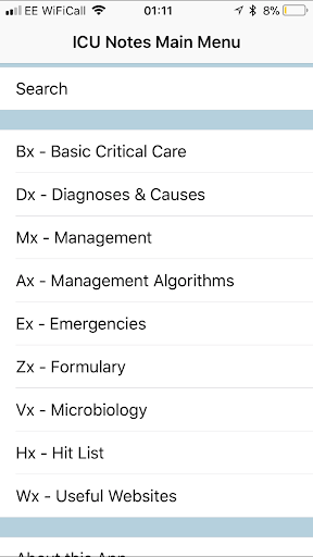 iCU Notes – a free Critical Care Medicine resource mod screenshots 4