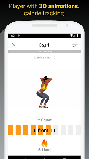 30 Day Butt amp Leg Challenge women workout home mod screenshots 2