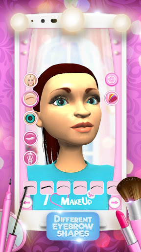 3D Makeup Games For Girls mod screenshots 1