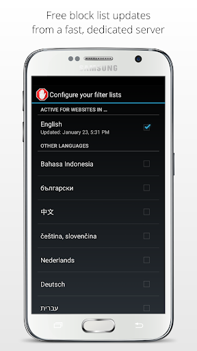 AdBlock for Samsung Internet mod screenshots 4