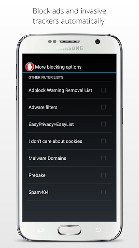 AdBlock for Samsung Internet mod screenshots 5