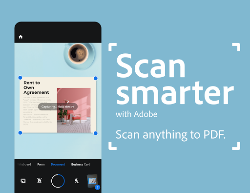 Adobe Scan PDF Scanner with OCR PDF Creator mod screenshots 1