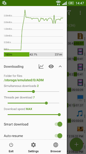 Advanced Download Manager amp Torrent downloader mod screenshots 2