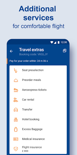 Aeroflot buy air tickets online mod screenshots 5