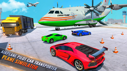 Airplane Pilot Car Transporter Airplane Simulator mod screenshots 2