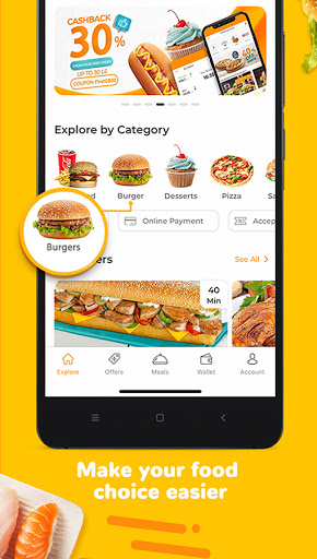 Akelni – Food Delivery mod screenshots 2