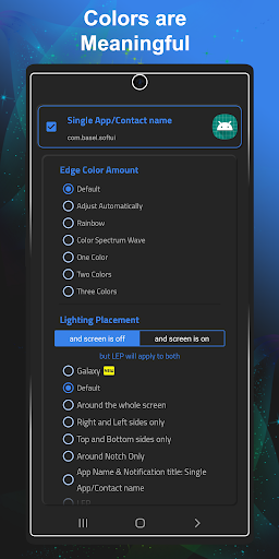 Always On Edge – LED light amp AOD amp Wallpapers mod screenshots 4