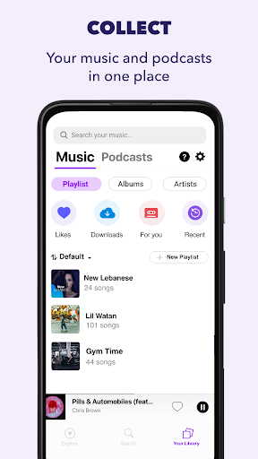 Anghami – Play discover amp download new music mod screenshots 2