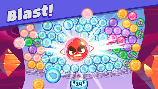 Angry Birds Dream Blast – Bird Bubble Puzzle mod screenshots 1