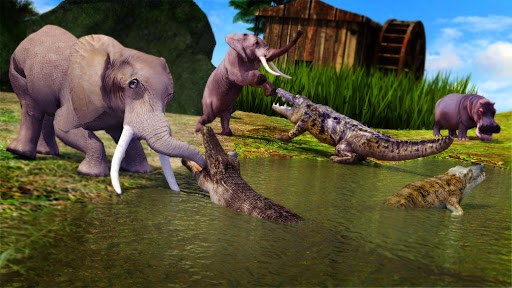 Animal Attack Simulator – Crocodile Games offline mod screenshots 4