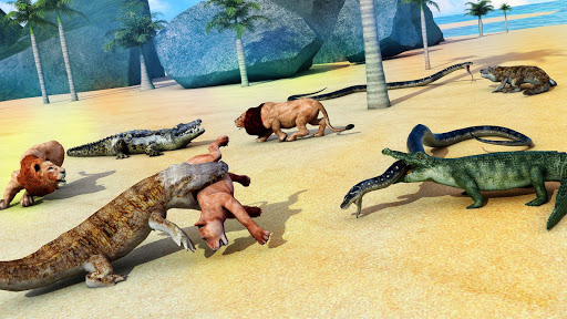 Animal Attack Simulator – Crocodile Games offline mod screenshots 5