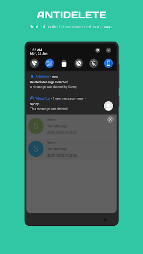 Antidelete View Deleted WhatsApp Messages mod screenshots 2