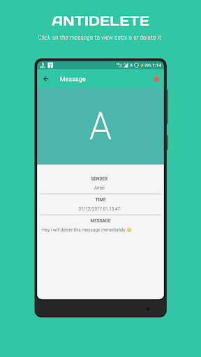 Antidelete View Deleted WhatsApp Messages mod screenshots 3