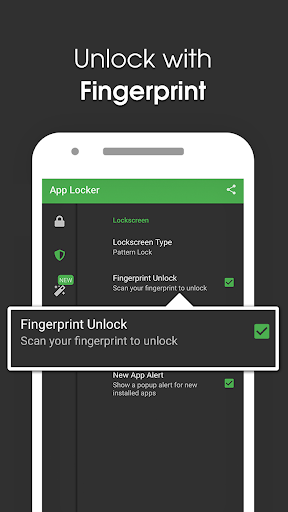 AppLocker Lock Apps – Fingerprint PIN Pattern mod screenshots 3
