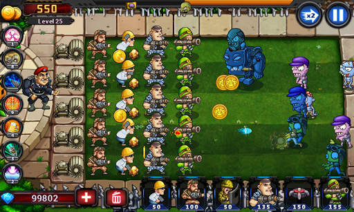 Army vs Zombies Tower Defense Game mod screenshots 4