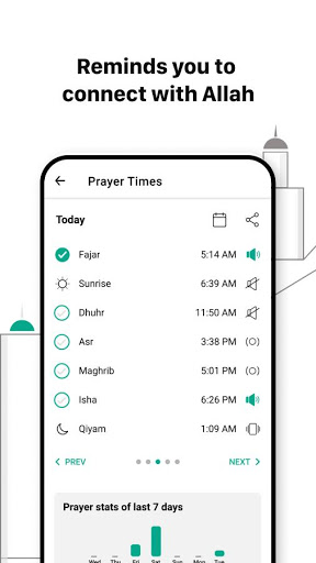 Athan Prayer Times Azan Al Quran amp Qibla Finder mod screenshots 2