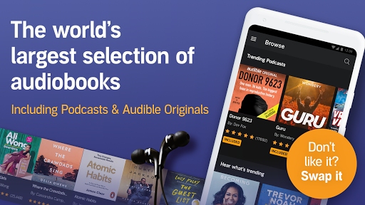Audible audiobooks podcasts amp audio stories mod screenshots 1