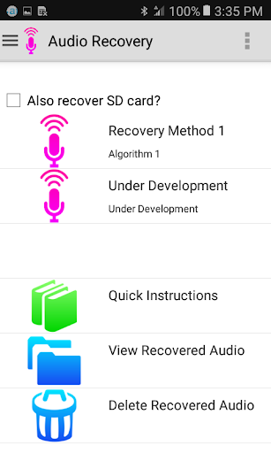 Audio Recovery mod screenshots 1