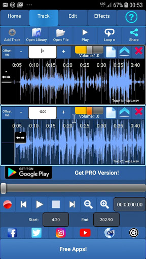 Audiosdroid Audio Studio DAW mod screenshots 1