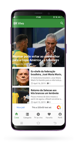 BR Vivo – News Entretenimento amp Score mod screenshots 2
