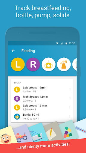 Baby Manager – Breastfeeding Log and Tracker mod screenshots 2