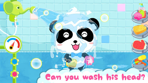 Baby Pandas Bath Time mod screenshots 4