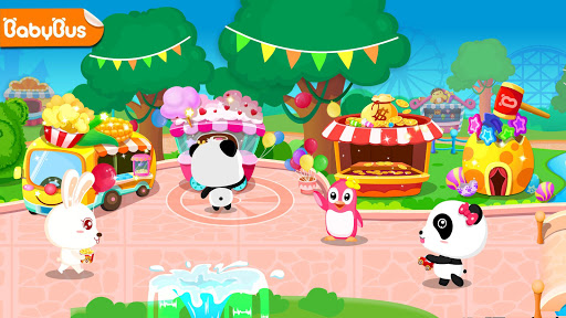 Baby Pandas Carnival – Christmas Amusement Park mod screenshots 1