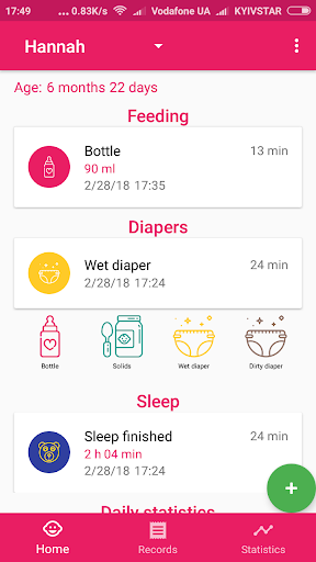 BabyAppy formula feeding sleep and diapers mod screenshots 1