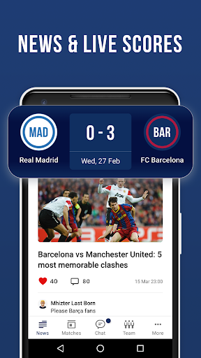 Barcelona Live Not official app for FC Barca Fan mod screenshots 2