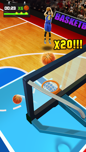 Basketball Tournament – Free Throw Game mod screenshots 3